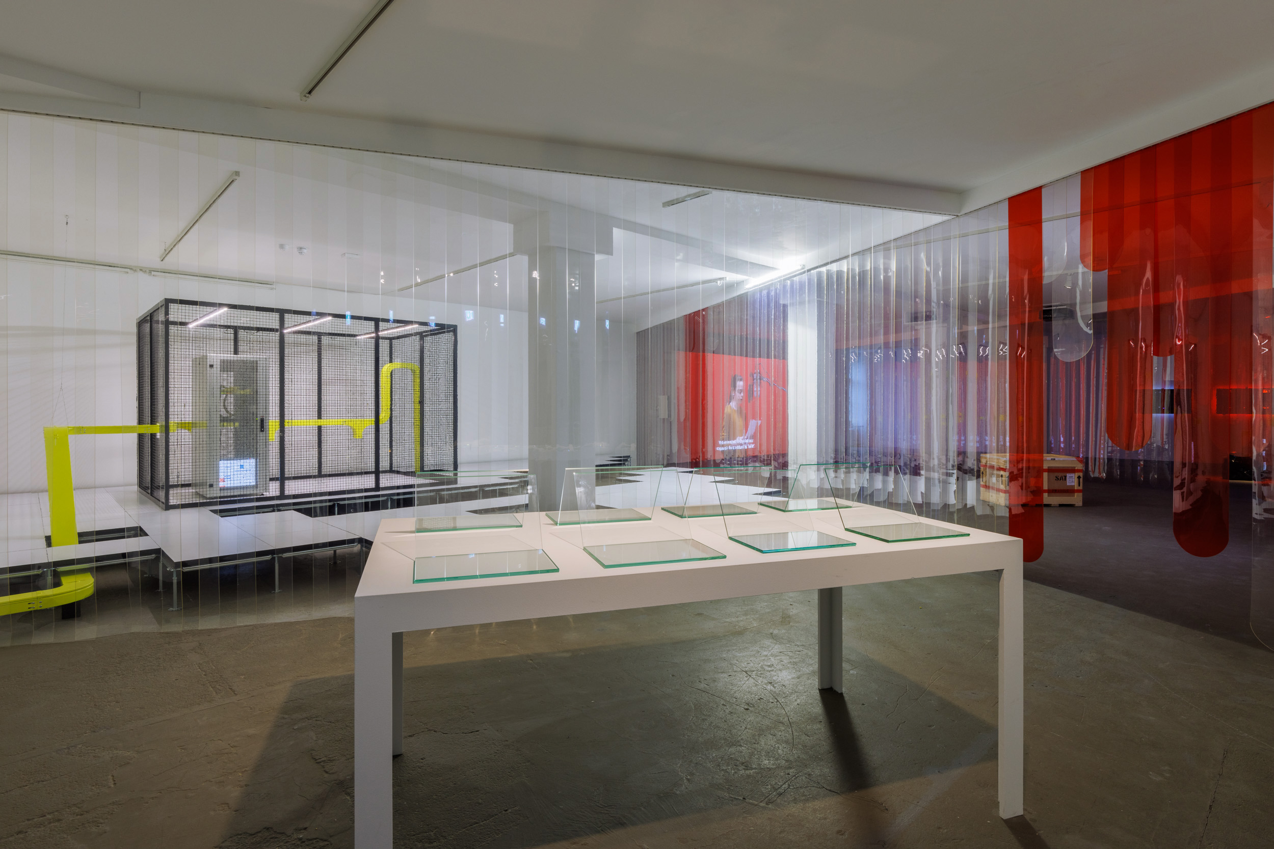 GlassBooks, 11 & 13 & 15 inch, Installation View / Poetics of Encryption, KW Institute for Contemporary Art, Berlin, 2024