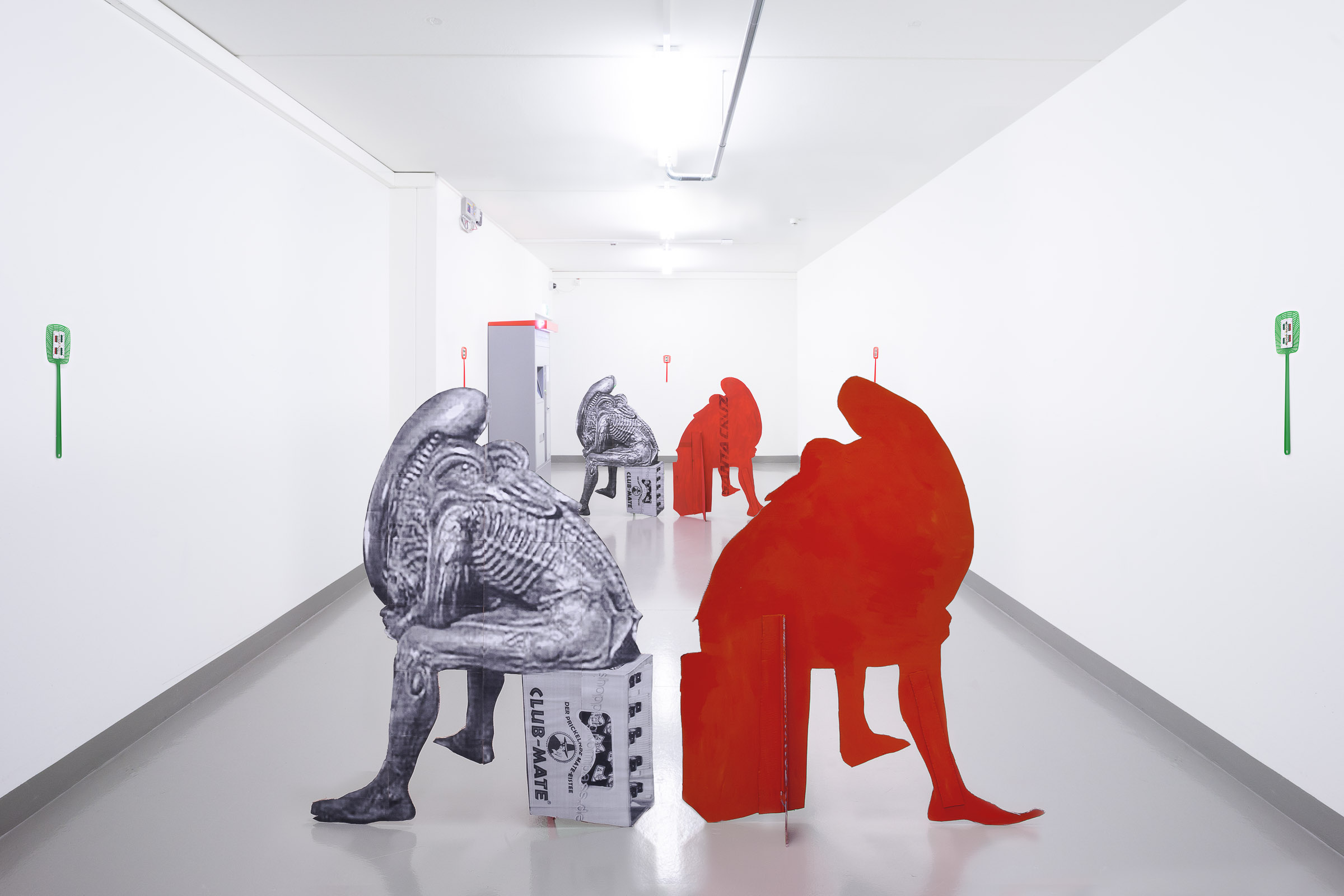 Tilman Hornig & Paul Barsch, Mindfuck, Installation View / Gluben Mench, 2017